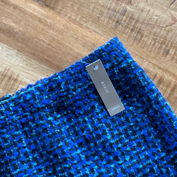 J. Crew Blue Mini Pencil Skirt for Work - Picture 2 of 7